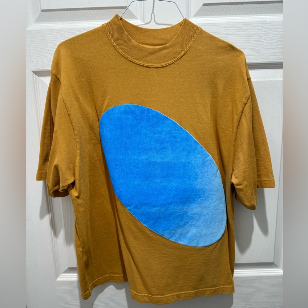 Yeezy Brown and Blue Men's Shirt